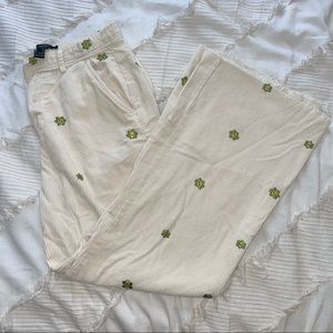 Corduroy off white jeans